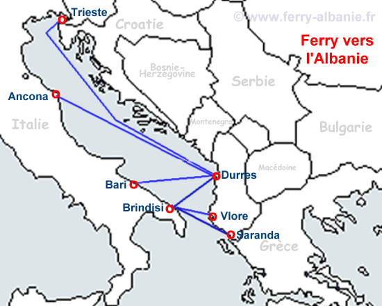 ferry Brindisi Saranda